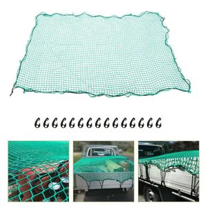 Custom 150Cm * 220Cm Polyester <span class=keywords><strong>Cargo</strong></span> Netto Webbing <span class=keywords><strong>Net</strong></span> Voor Pick-Up Truck Bed Lading Vrachtwagen Accessoires - Product Image 3