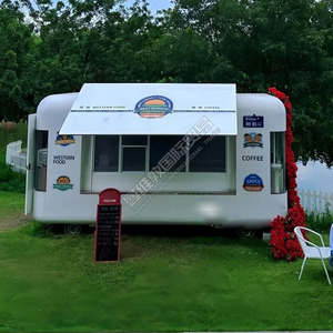 Rimorchio Multifunzionale per Ristorazione Mobile, Telaio in Alluminio, Acciaio Inossidabile, Garanzia di 1 Anno, Resistente alla Ruggine, <span class=keywords><strong>Dimensioni</strong></span> Personalizzabili - Product Image 4