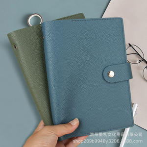 สมุดบันทึกหนัง Moli แบบใส่กระดาษไดอารี่ 80 กรัม กระดาษดาหลิน พกพาสะดวก สำหรับธุรกิจและสำนักงาน พร้อมบริการพิมพ์โลโก้ตามสั่ง - Product Image 5