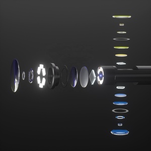 Caméra endoscopique portable à triple objectif 1MP, étanche IP67, 8 mm, avec écran 4,3 pouces, semi-rigide, 10 m, pour la détection industrielle des égouts - Product Image 5