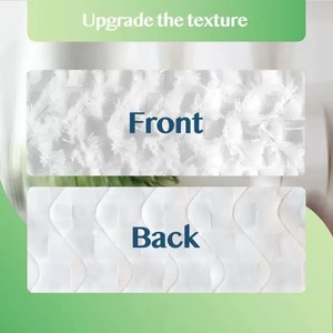Recharges de tampons électrostatiques jetables non tissés épaissis <span class=keywords><strong>pour</strong></span> balai à poussière, feuilles de dépoussiérage <span class=keywords><strong>pour</strong></span> poils d'animaux, poussière et squames - Product Image 2