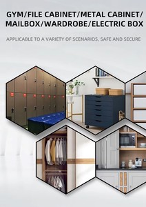 Kẽm hợp kim điện tử thông minh vân tay ngăn kéo khóa an ninh kỹ thuật số RFID mật mã Bàn phím RFID tủ khóa - Product Image 3