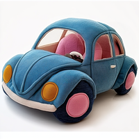 Nouveautés Voiture en peluche personnalisée Peluche animal Peluche Voitures en peluche Jouets pour enfants Cadeau voiture en peluche
