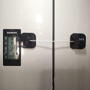 Verrous de sécurité pour enfants, verrouillage de fenêtre et de porte, verrouillage de sécurité pour bébé, verrouillage à clé, restricteur d'<span class=keywords><strong>ouverture</strong></span> pour la protection des bébés - Product Image 2