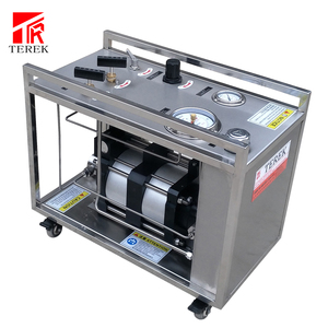 TEREK Testeur de pression hydrostatique pneumatique à double tête d'air à double action pour système de pompage, construction en acier inoxydable et aluminium - Product Image 6