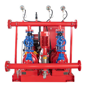 Gruppo Pompa Antincendio Diesel Certificato NFPA20 da 500 GPM con Pompa Jockey ad Alta Pressione per Protezione Edifici - Product Image 3