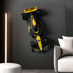 Scultura in Vetroresina di Auto <span class=keywords><strong>da</strong></span> Corsa F1 a Grandezza Naturale, Decorazione Moderna per Interni, <span class=keywords><strong>Design</strong></span> Artistico Personalizzato - Product Image 4