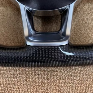 Volant de voiture en fibre de carbone personnalisé pour Volkswagen B6 B7 B8 <span class=keywords><strong>CC</strong></span> Golf 5 6 7 R MK5 MK6 MK7 Gti R Polo Passat - Product Image 6