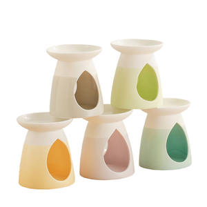 Quemador de Cerámica Ecológico y Duradero de Alta Calidad para el Hogar, para Aceites Esenciales de Lavanda y Pino, Paquete de Velas Aromáticas - Product Image 1