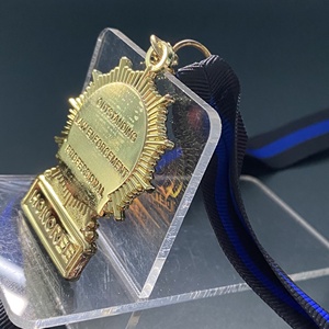 Médaille personnalisée Inspecteur Membre New Jersey New York Détectives <span class=keywords><strong>Crime</strong></span> Clinique Honoree Médailler - Product Image 5