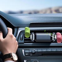 Clips désodorisants mignons pour aérateur de voiture, décoration intérieure de voiture, diffuseur d'air pour hommes/femmes, clip de parfum automobile durable