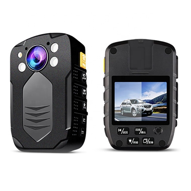 4K GPS Wearable Body Worn Camera DVR Recorder IP66 Waterproof Night Vision