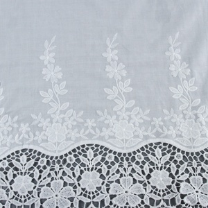 11655 phổ biến nhất đơn biên giới trắng bông ren thêu vải rất nhiều Cổ Phiếu - Product Image 6