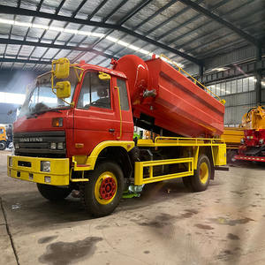 DONGFENG 4x2 4x4, conducción a la derecha, 10m3, camión de succión de aguas residuales de alta presión, dragado, alcantarillado, coche, sistema de alcantarillado, camión, ventosa para inodoro - Product Image 1