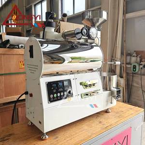 Torréfacteurs à café électriques/<span class=keywords><strong>gaz</strong></span> 2kg 1kg 500g pour usage commercial, machine à torréfier en promotion, torréfacteurs connectés Artisan pour ordinateur - Product Image 3