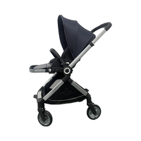 BP168-2 de haute qualité luxe 3-en-1 bébé poussette multifonctionnel haut paysage landau Coches Para Bebes