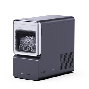 Machine à glaçons portable 6 cubes prêts <span class=keywords><strong>en</strong></span> 5 minutes, 10kg <span class=keywords><strong>en</strong></span> 24 heures, machine à glace autonettoyante avec panier - Product Image 1