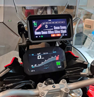 AOOCCI BM7 Pantalla GPS Inalámbrica Impermeable de 7 Pulgadas para Tablero de Auto, Android Auto, Carplay, Navegación Portátil, 1 Año, Motocicleta