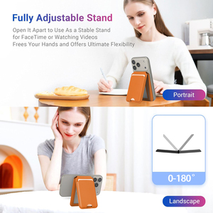 Support magnétique de suivi GPS N52, porte-cartes magnétique puissant, blocage RFID, portefeuille MagSafe pour <span class=keywords><strong>Apple</strong></span> - Product Image 2