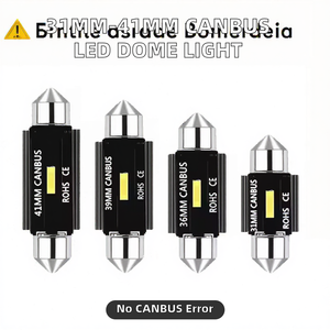 Luz LED CSP Blanca Natural de 3 Watts FT-CSP1860, Lámpara de Techo Interior para Auto CANBUS, Bombilla de Lectura para Auto de 12V - Product Image 2