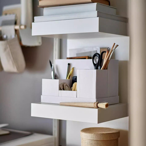 Librería Vertical de Diseño Moderno Integrada en el Suelo, Librería de Madera que Ahorra Espacio, Librería <span class=keywords><strong>Invisible</strong></span> que se Apoya en la Pared - Product Image 5