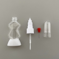 Fournisseur de personnalisation – Bouchon à vis en plastique PP écologique de haute qualité, design sapin de Noël, 10 ml, pour vernis à ongles et huiles, corps en PA