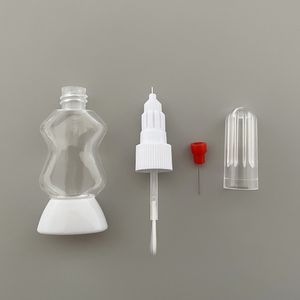 Tubo Exprimible de Esmalte de Uñas de 10 ml con Tapa de Rosca, Diseño de Árbol de Navidad, Plástico Ecológico de Alta Calidad, Personalizable - Product Image 5