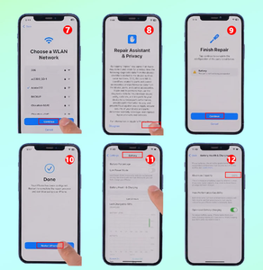 Batería de Teléfono Original OEM Nueva de 0 Ciclos con Diagnóstico IOS26 para <span class=keywords><strong>iPhone</strong></span> 12 <span class=keywords><strong>13</strong></span> 14 15 16 Pro Max - Product Image 4