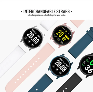Reloj Inteligente Deportivo KW19 PRO con Pantalla de 1.3 Pulgadas, Monitor de Ritmo Cardíaco, Presión Arterial, Música, para Hombre y Mujer, Compatible con IOS y <span class=keywords><strong>Android</strong></span> - Product Image 6