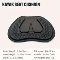 Coussin de siège de kayak ergonomique Koetsu-antidérapant, confortable, épaissi, adapté aux canoës et aux bateaux de pêche