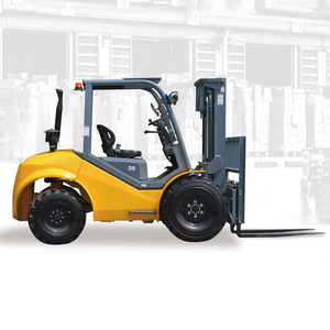 Nueva Carretilla Elevadora Articulada Todoterreno Diésel Zlin 4x4 de 3 Toneladas para Terrenos Difíciles con Mástil de Una Etapa - Product Image 4