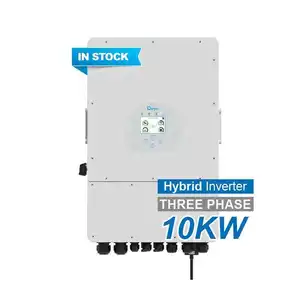 Zonne-Energie 10kw Paneelpomp En Inverter Hybride 7.5 Kw 3 Fase 3000W 24 V Voor On-Off Grid 10.2 Kw En Batterij 2.2kw Productie