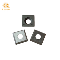 Plaquette en carbure indexable 15*15*2.5 pour lames de raboteuse à bois spirale