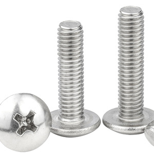 Tornillo de cabeza plana grande, empotrado en cruz, extralargo, máquina de cabeza de paraguas - Product Image 3