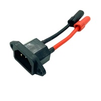 2 + 6 Pin Port baterai Lithium dengan kabel 10AWG & XT150 Ideal untuk EV/menara dudukan kabel baterai