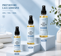 Spray Protecteur Cutané Marque Blanche en Gros avec Logo Personnalisé Pré-adhésif pour Préparation Cutanée et Installation de Perruques en Dentelle