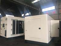 Groupe électrogène diesel industriel CRYOMAX, armoire de commande, refroidissement par eau, démarrage électrique 12V/24V DC, modèle DS pour usage commercial