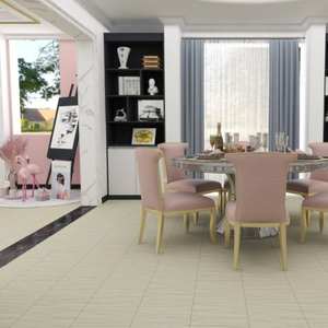 Nuevo Suelo SPC Impermeable de Núcleo Rígido, Compuesto de Piedra y Plástico, Diseño Moderno Liso, Resistente al Desgaste, con Diseño Gráfico - Product Image 6