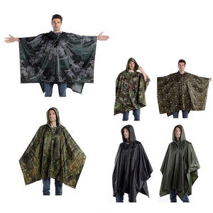 DFR0126 Tactical <b>Poncho</b> W/P 20000 mm Utility Grade Waterproof Material - Product Image 5