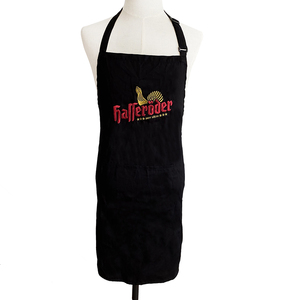 Tablier de chef de cuisine en sergé de coton Offre Spéciale avec logo personnalisé Tablier de travail imperméable pour le personnel Thé au lait <span class=keywords><strong>Café</strong></span> Commercial de haute qualité - Product Image 1