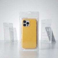 Sacs en plastique blancs semi-transparents jetables en PP avec fermeture à glissière pour l'emballage de bijoux, de vêtements et de coques de téléphone portable