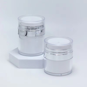 15/30/50g Airless Pump <b>Jar</b> <b>Empty</b> Acrylic Cream Bottle Refillable Cosmetic Easy to Use Container Portable Travel Makeup Tools - Product Image 5