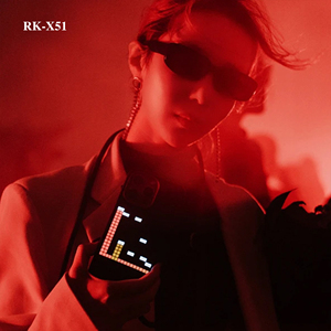 Luxury AI Phone case with <strong>LED</strong> RGB Light Music Rhythm Mode Display Screen DIY Photo Suitable for Karaoke &amp; Music Party &amp; Dance - Product Image 5