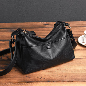 กระเป๋าหนัง PU ใบเล็กสำหรับผู้หญิงกระเป๋าแฟชั่นสะพายไหล่ใต้วงแขนใบเล็กตามสั่ง - Product Image 1