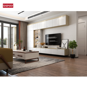 Design di lusso Noce Mobile <span class=keywords><strong>TV</strong></span> A Parete Unità Per La Piena Casa Armadio - Product Image 3