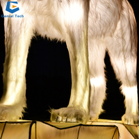 SGTL50 Factory Price Festival Realistische Tier laterne Wolf Lantern Festival Laterne zu verkaufen