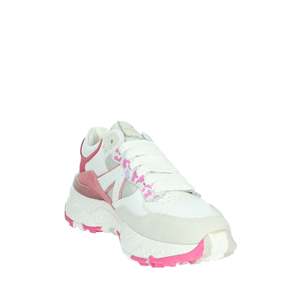 Zapatillas Deportivas para Mujer Accademia 72, Blancas y Fucsia, con Suela Gruesa, Estilo Casual y Moderno - Product Image 4