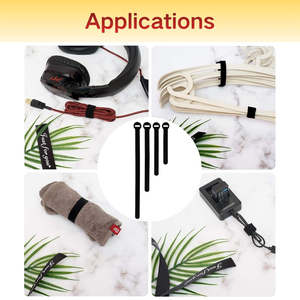 Sangles <span class=keywords><strong>Velcro</strong></span> auto-adhésives ignifuges de haute qualité pour la gestion des câbles résistants au feu - Product Image 5