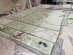 Prodotti Premium lastre lucidate in marmo onice verde chiaro e scuro a prezzi competitivi