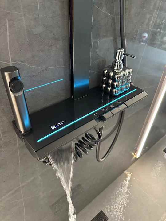 Multifunctional Key Bending Angle Levelling Key Shower Tap